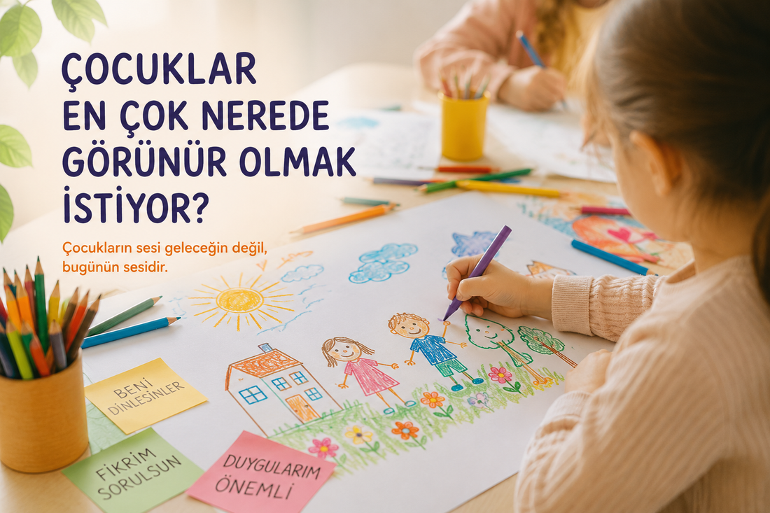 Çocuklar En Çok Nerede Görünür Olmak İstiyor?