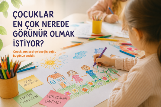 Çocuklar En Çok Nerede Görünür Olmak İstiyor?